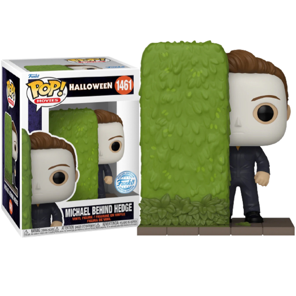 Funko POP Halloween Michael Behind Hedge 1461 Special