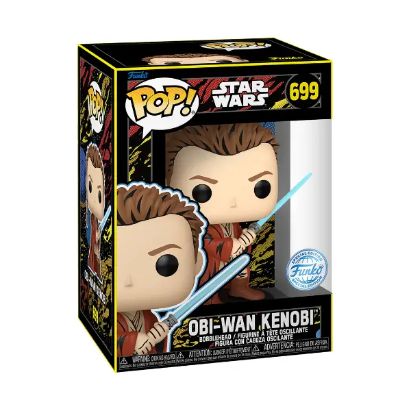 Funko POP Star Wars - Obi-Wan Kenobi (Retro) 699 – Bild 3
