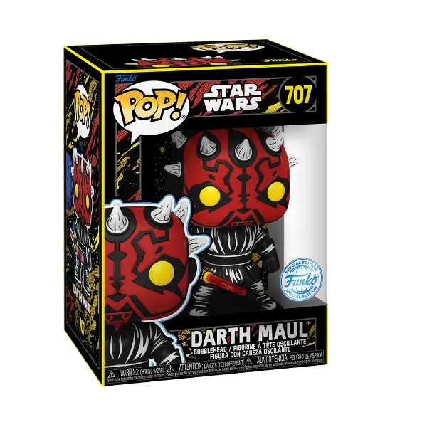 Funko POP Star Wars - Darth Maul (Retro) 707 – Bild 3
