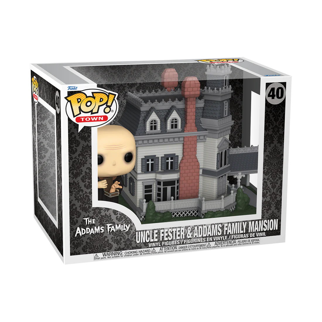 Funko POP The Addams Family - Uncle Fester & Addams Family Mansion 40 – Bild 3