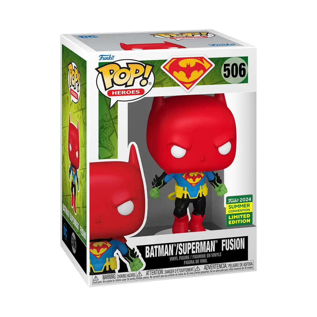 Funko POP Heroes - Batman/Superman Fusion 506 - Summer Convention 2024 – Bild 3