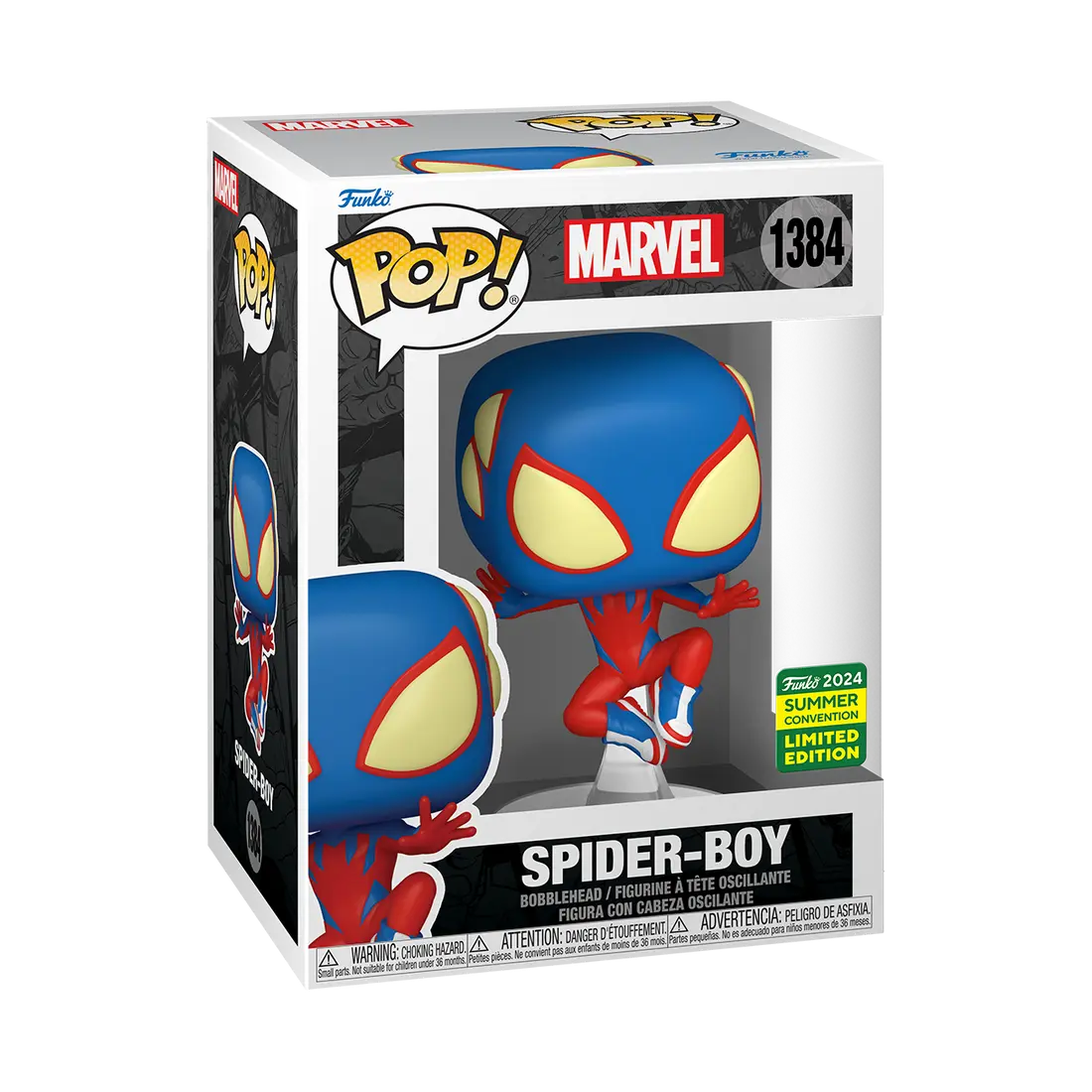 Funko POP Marvel - Spider-Boy 1384 - Summer Convention 2024 – Bild 3