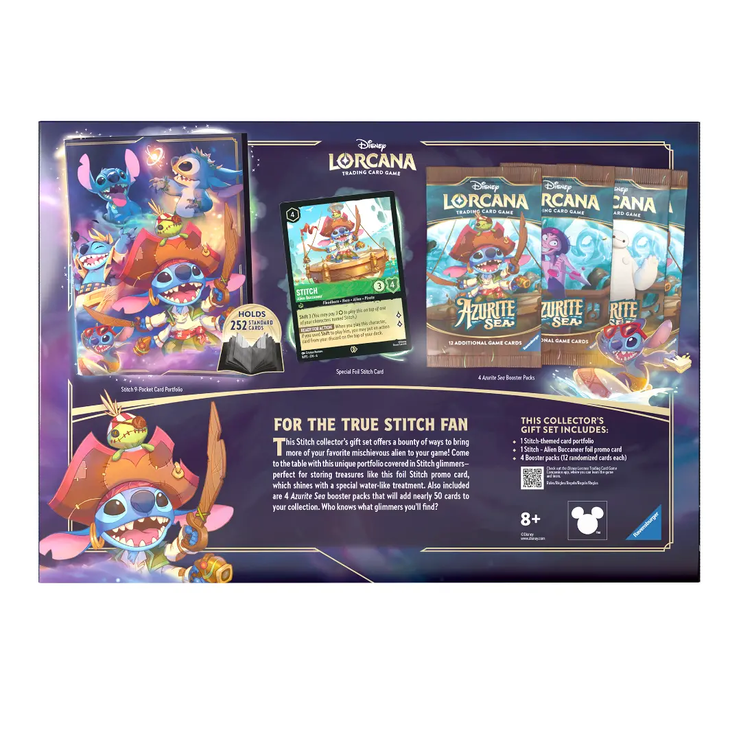 Disney Lorcana TCG: Azurite Sea - Stitch Gift Set *Englische Edition* – Bild 3