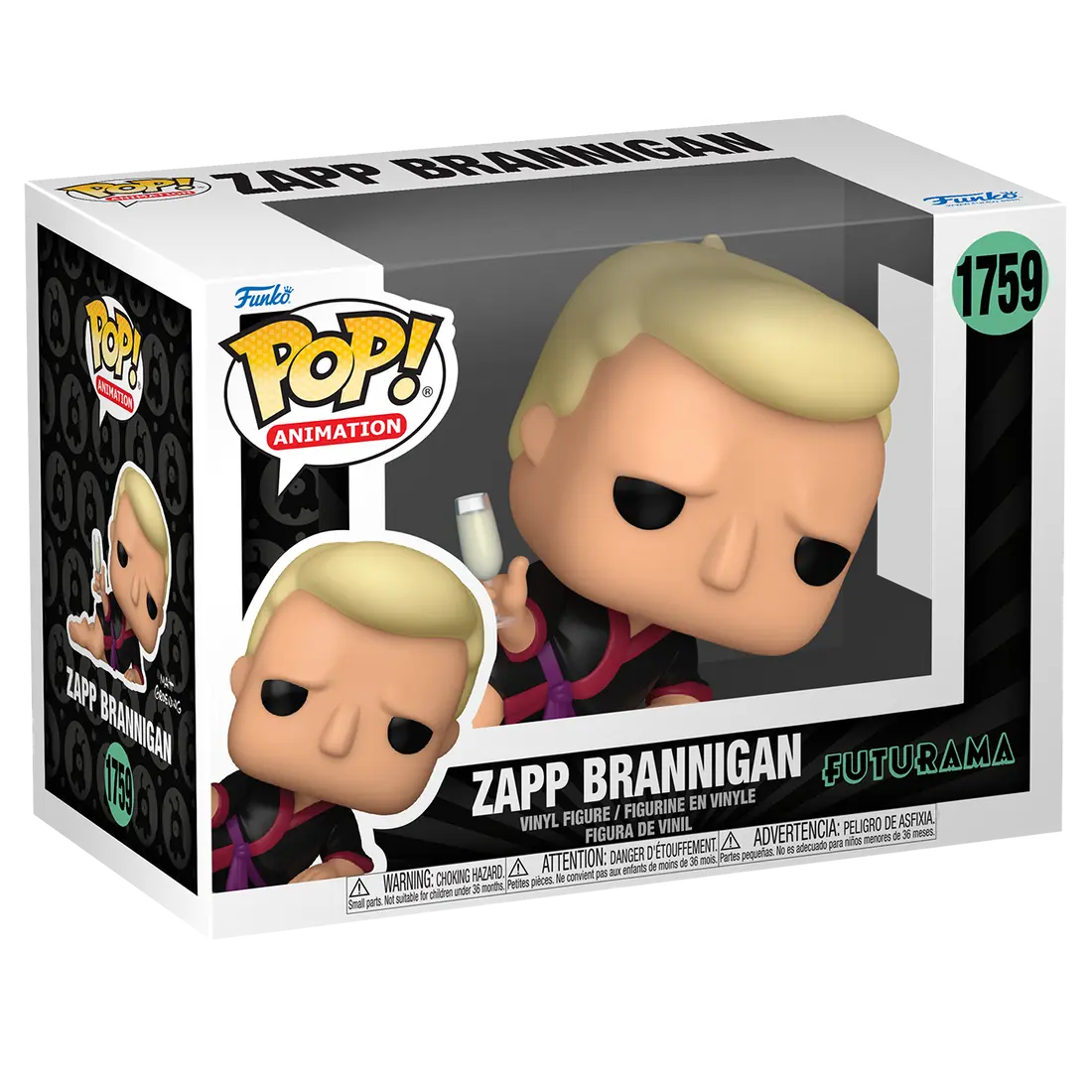 Funko POP! Futurama – Zapp Brannigan 1759 – Bild 3