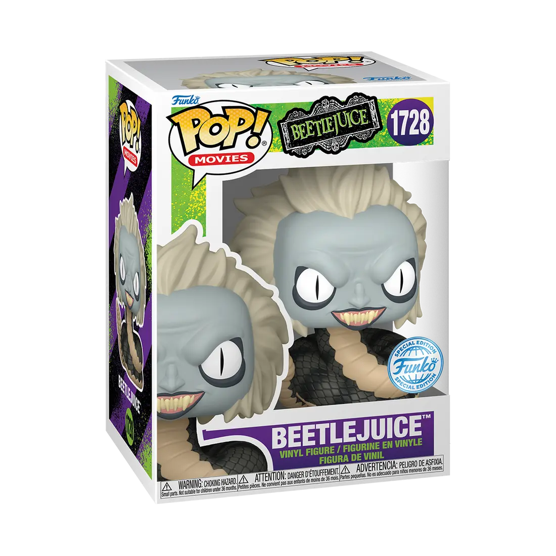 Funko POP Beetlejuice Snake 1728