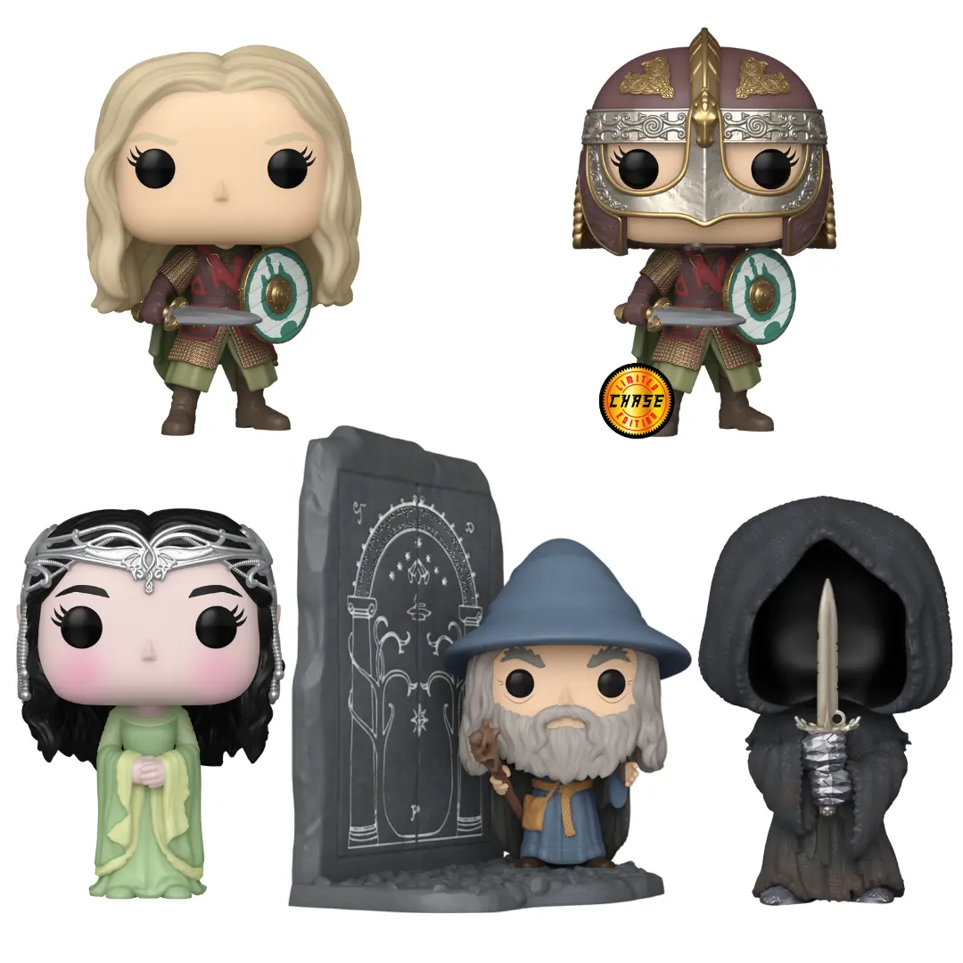 Funko POP! The Lord of the Rings - Middle Earth Chase Bundle (ohne Elrond)