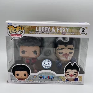 Funko POP! One Piece – Luffy & Foxy 2 Pack - Special Edition [beschädigt]
