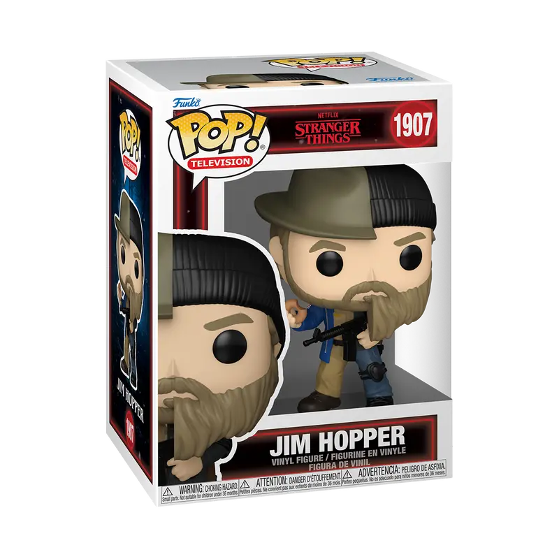 Funko POP! Stranger Things - Jim Hopper (Split) 1907