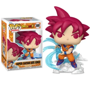 Funko POP! Dragon Ball - Super Saiyan God Goku 2491 (Kamehameha) Special Edition
