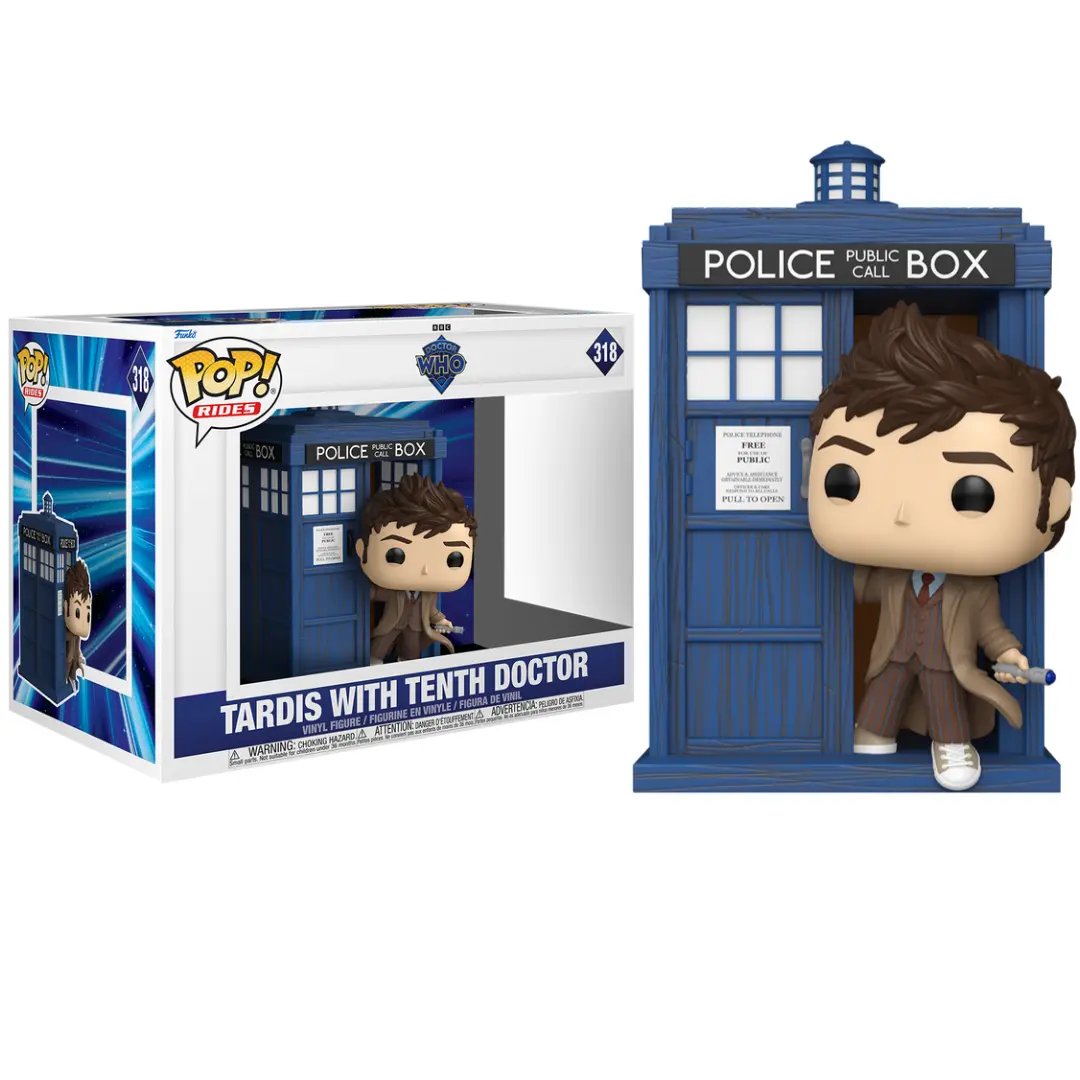 Doctor Who - Tardis with Tenth Doctor 318