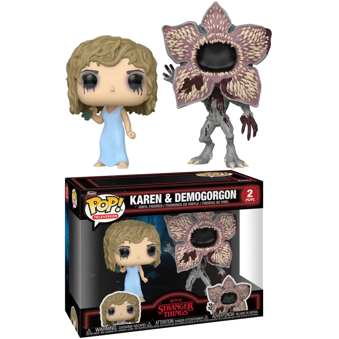 Stranger Things - Karen & Demogorgon 2Pack