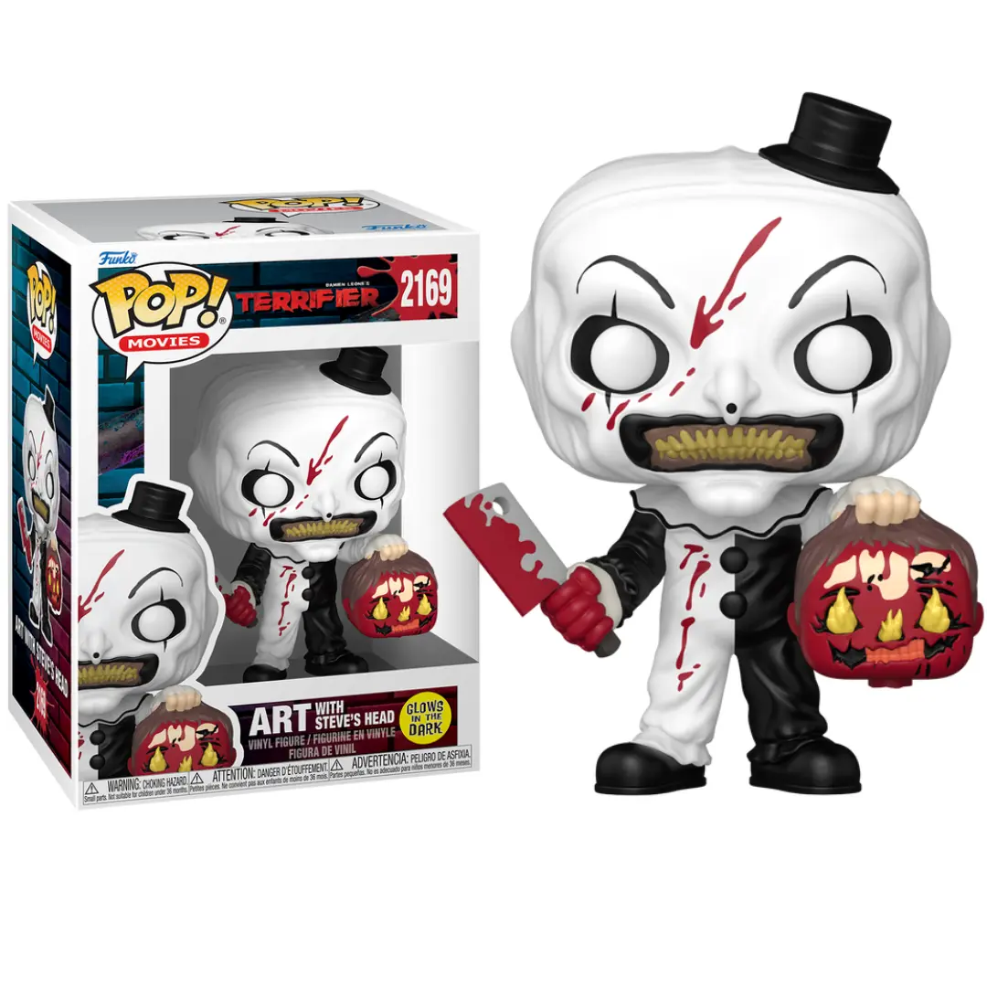 Terrifier - Art with Steve’s Head 2169 GITD