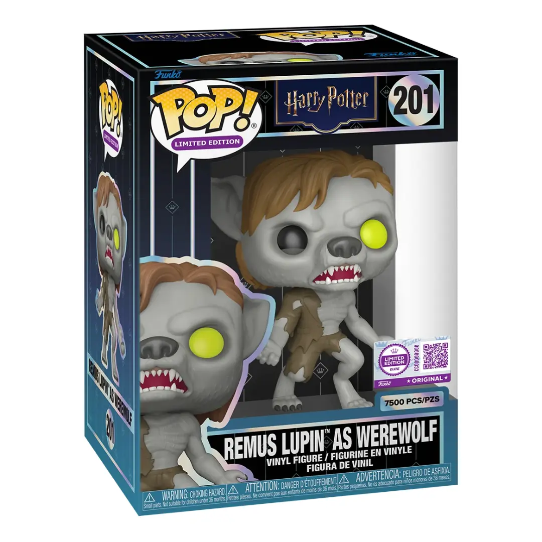 Funko POP! Harry Potter - Remus Lupin as Werewolf 201 Elite Limited