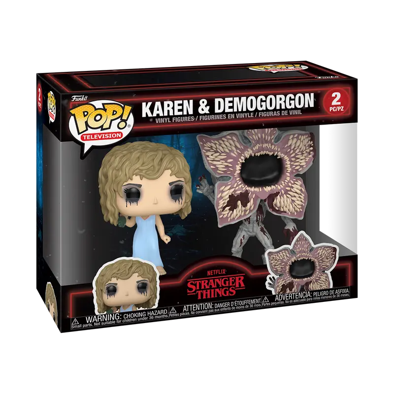 Funko POP! Stranger Things - Karen & Demogorgon 2Pack