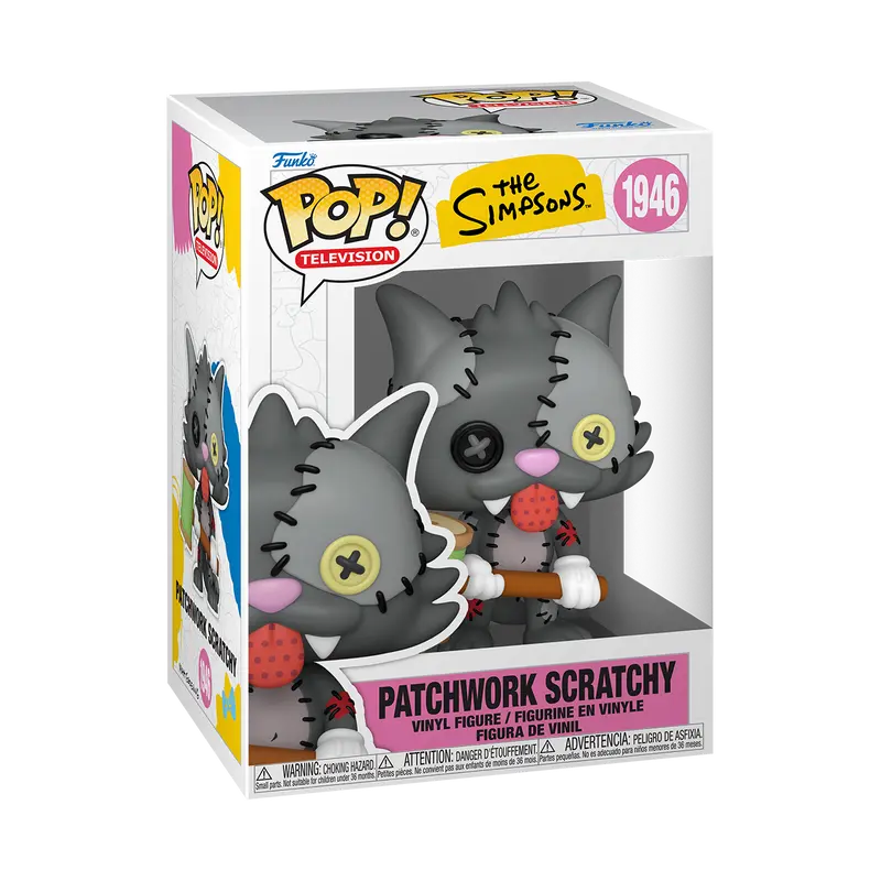 Funko POP! The Simpsons - Patchwork Scratchy 1946