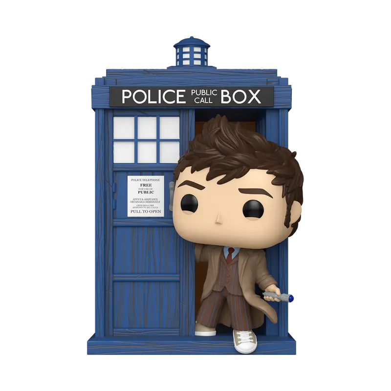 Funko POP! Doctor Who - Tardis with Tenth Doctor 318 – Bild 2