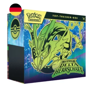 Pokémon: Mega Entwicklung - Delta Herrschaft Top Trainer Box *Deutsche Version*